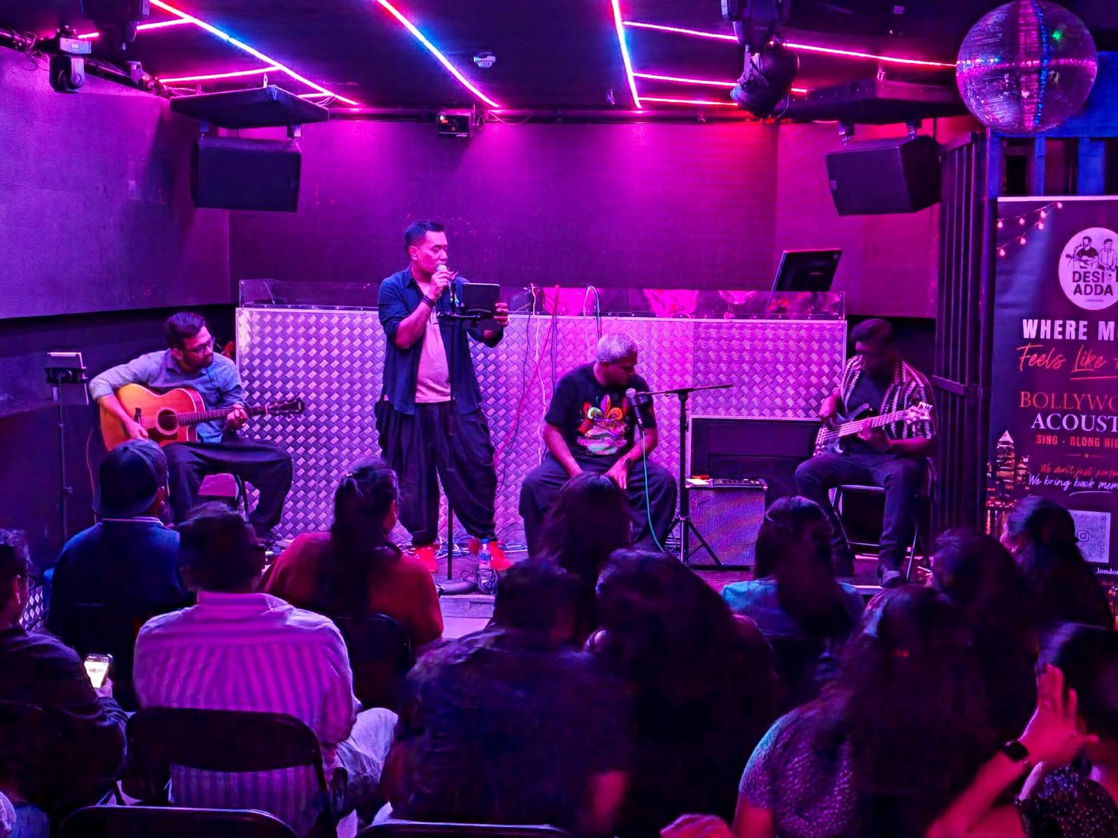 Desi Adda live Bollywood music event